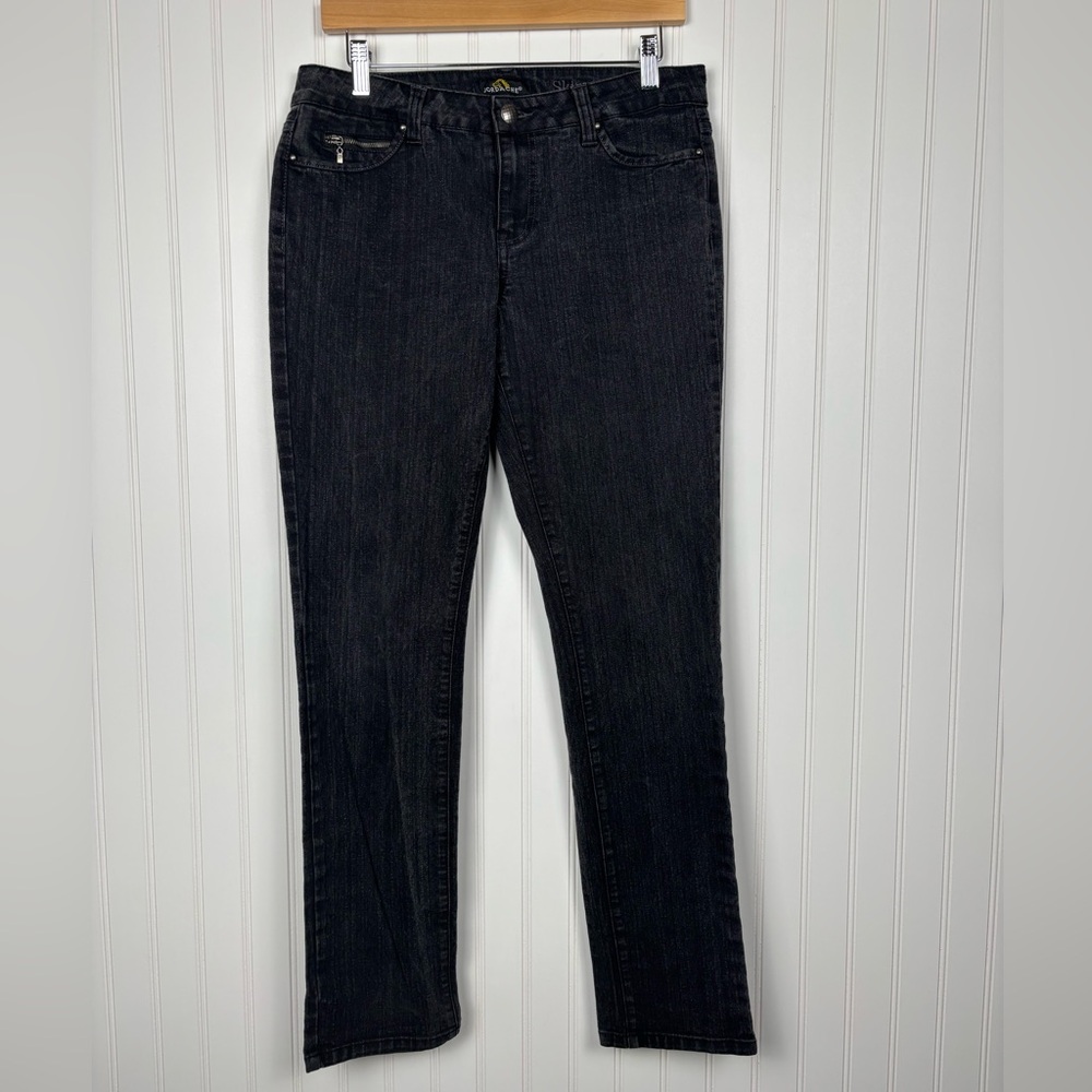 Jordache Black Skinny Denim Jeans Women’s Size 8 Stretch